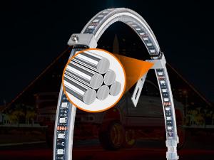 Nilight 4PCS 17.5inch Double Row LED Wheel Ring Lights RGB with APP and Remote Control Neon Wheel Rim Lights w/Turn Signal and Braking Function Dual Row for Car Van SUV Truck  dealsforyoudays