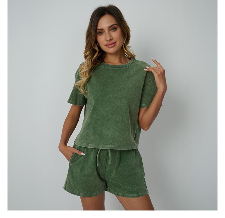 AUTOMET Y2K Fade Craft Casual Acid Wash 2-Piece Outfit | Women's Tank Top & Shorts Set | Spring Comfort Fit | No Bleach/Detergent Needed SpringStatements AUTOMET Y2K Fade Craft Casual Acid Wash 2-Piece Outfit | Women's Tank Top & Shorts Set | Spring Comfort Fit | No Bleach/Detergent Needed SpringStatements