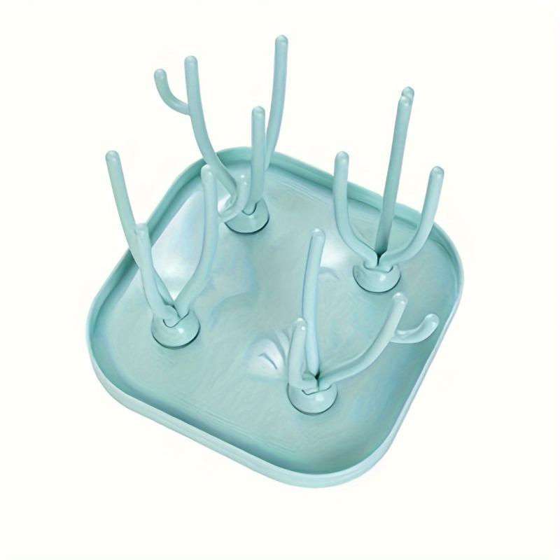 1pc Portable Multi-functional Drying Rack - Foldable Bottle Holder, Removable Stand