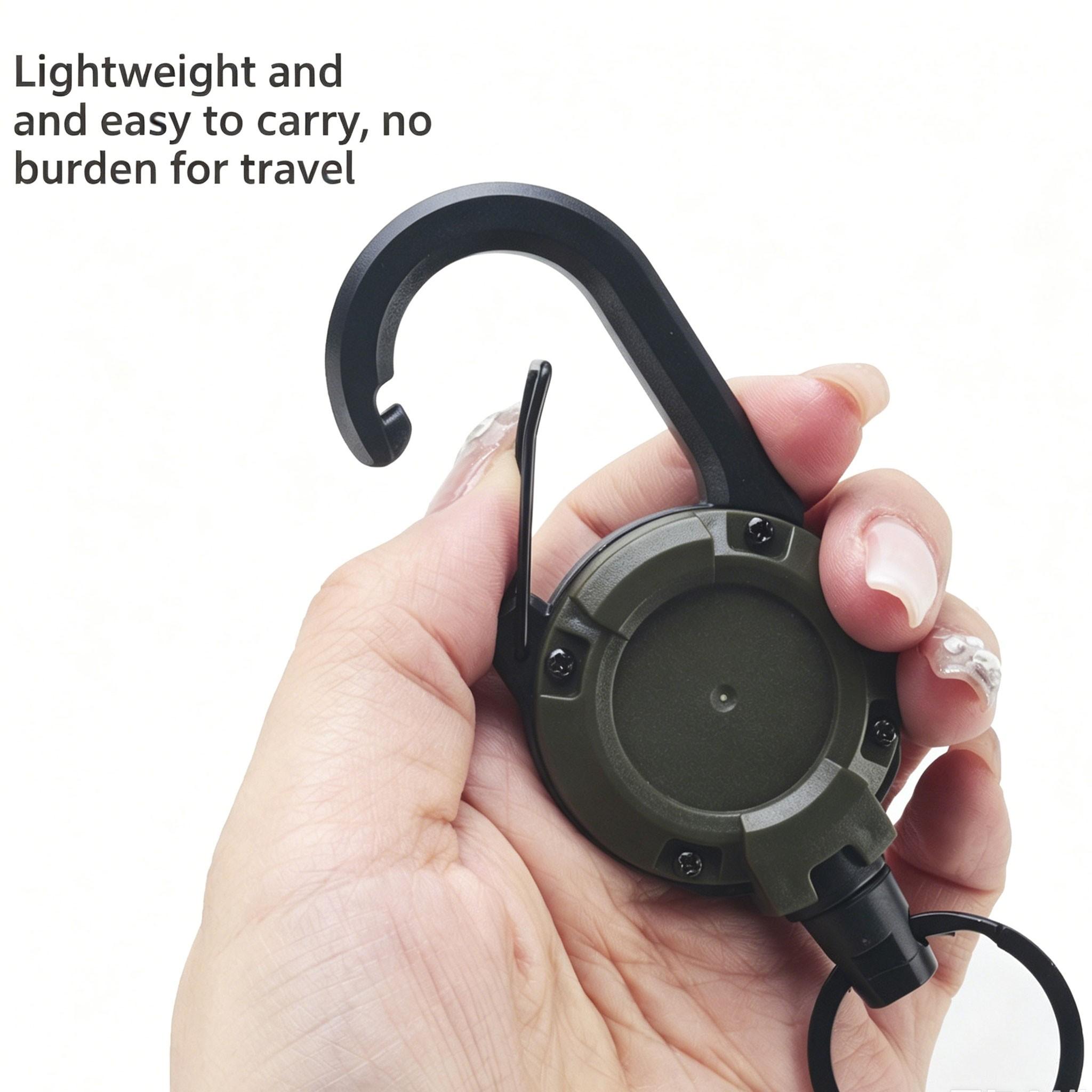 Outdoor Camping Tactical Pull Tab Adjustable Buckle, Multi-Functional Keychain, Anti-Loss Rope for Daily Commute, Fishing, Cycling, Keychain For Car Keys
