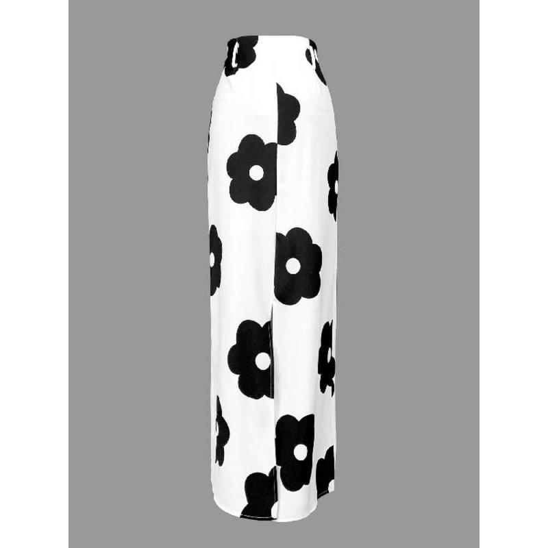 UOOZEE Women's 2026 New Autumn Spring Old Money H-Shaped Basic Womenswear Maxi Skirt, Minimalist Solid Loose Fit Zipper Elegant Daily Outings Date Night Outfit, Commuting Bottoms with Pockets