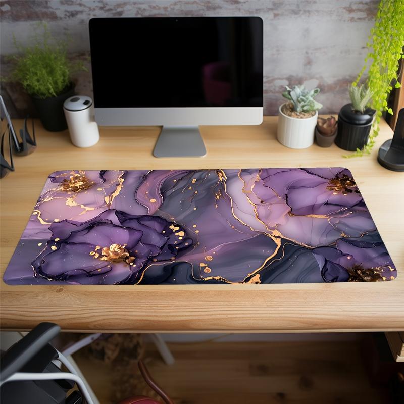 Oil Painting Pattern Extended Mouse Pad, 1 Count Large Gaming Mouse Pad, Non-slip Personalized Mouse Pad For Home Office Desk, Work Desktop Accessories