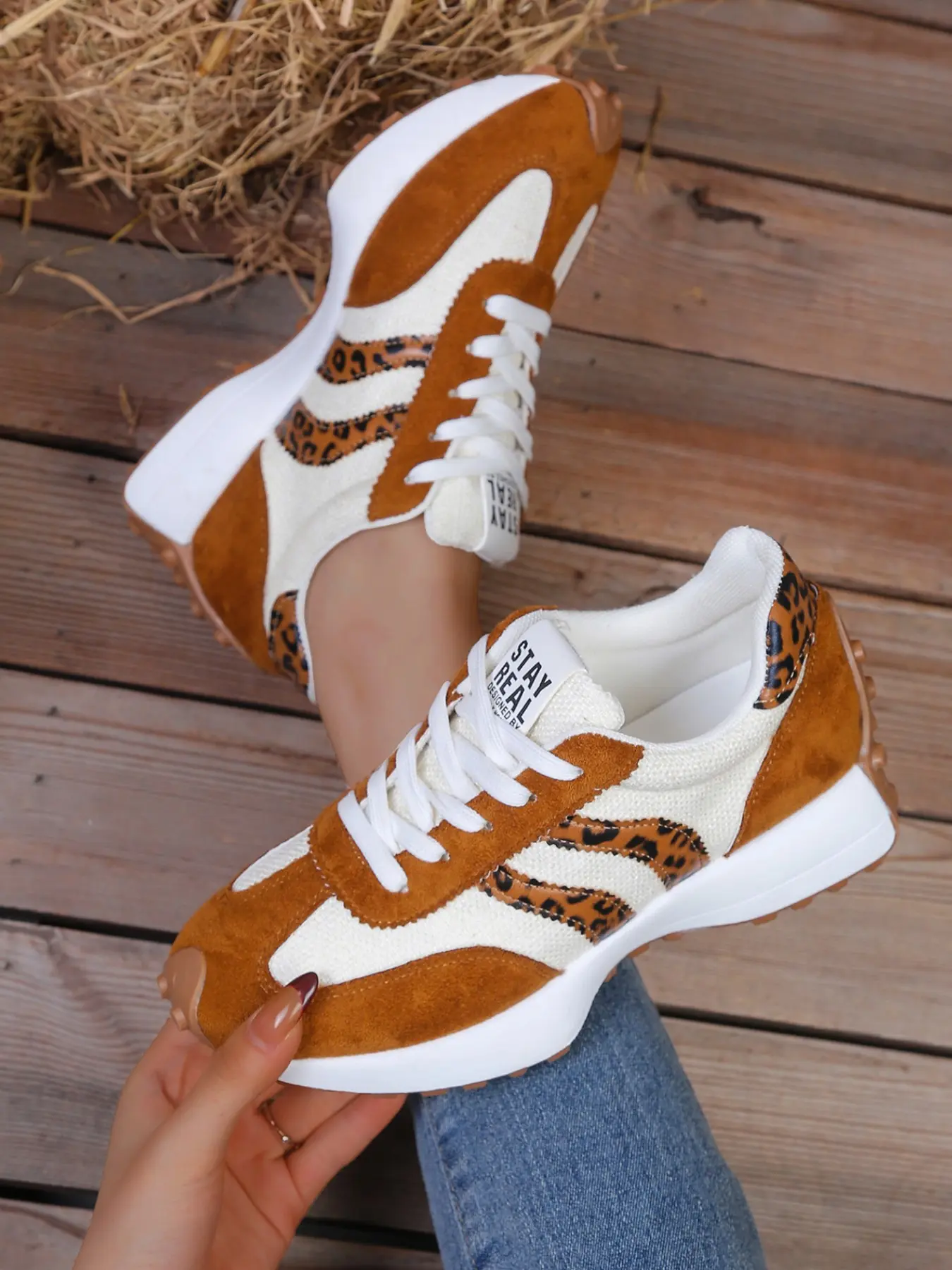 Leopard print rice
