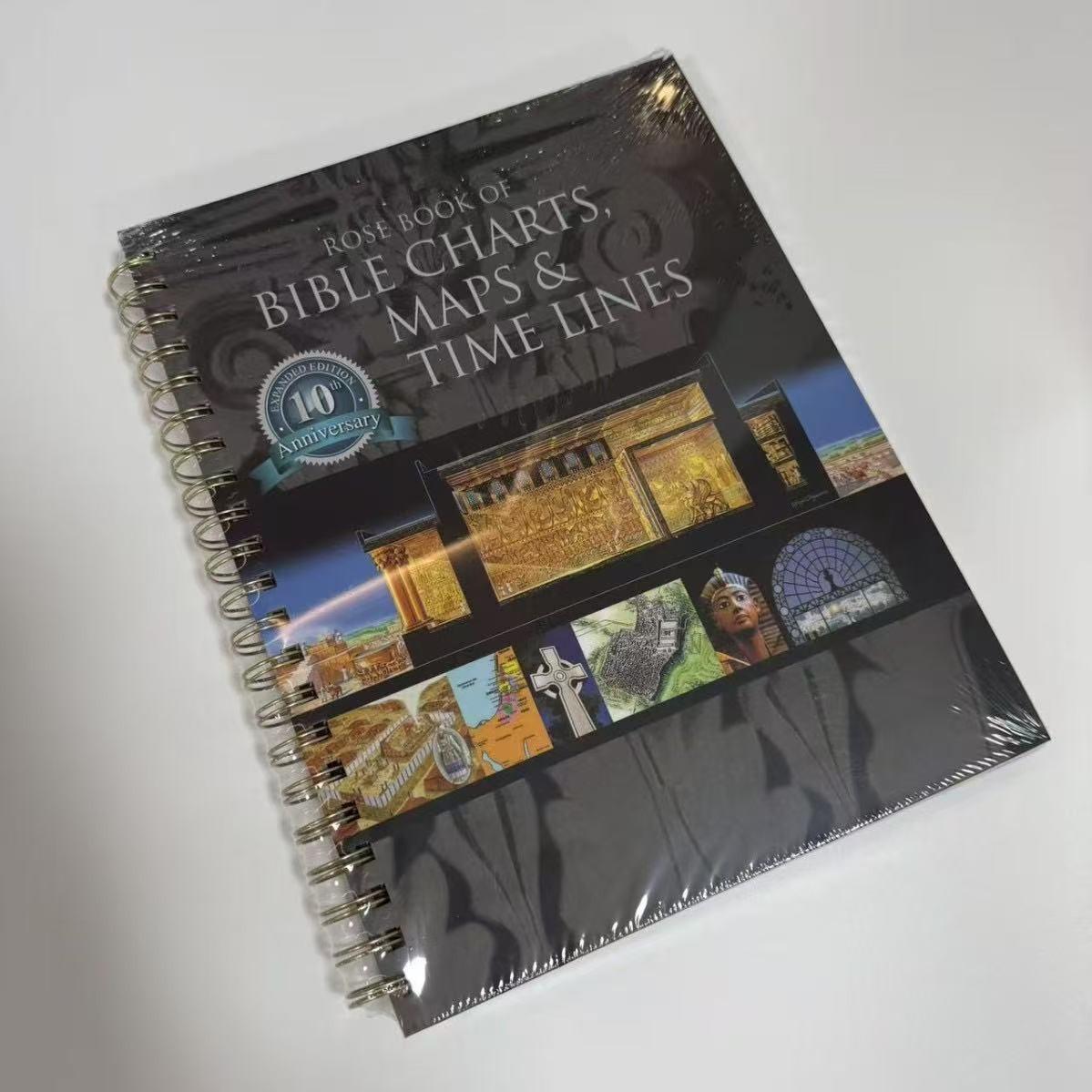 Bible Charts Maps & Time Lines, Essential Religious Reference Guide ...