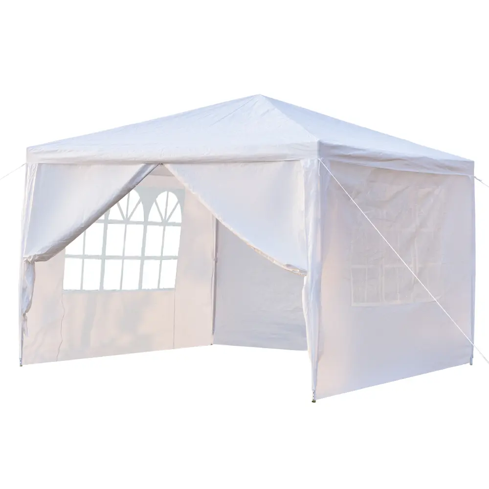 10x10 ft - 4 Walls White