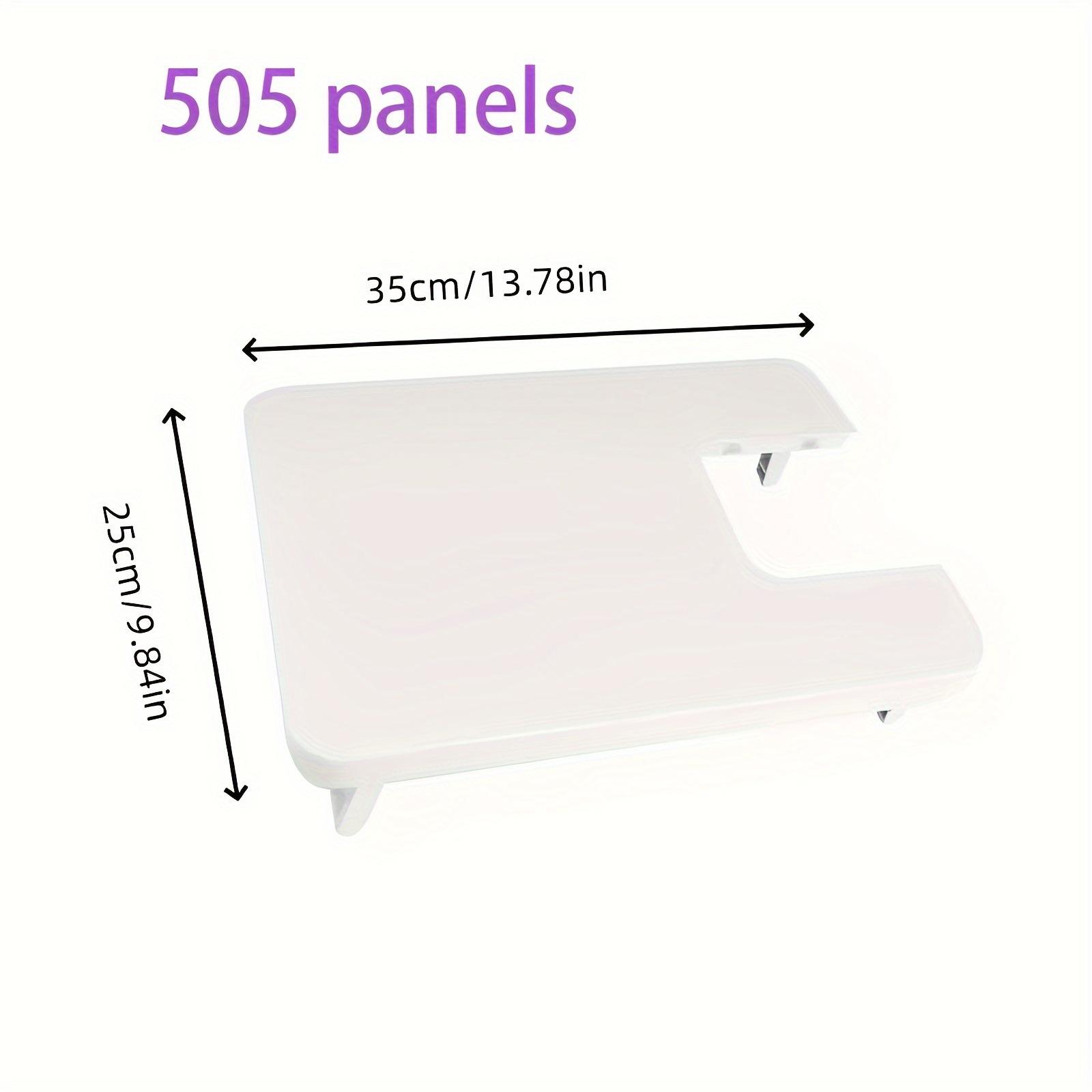 Portable Plastic Sewing Machine Worktable Extension Accessories, Fits Mini Desktop Sewing 505a, Craft Surface Enhancer, Home Sewing Machine