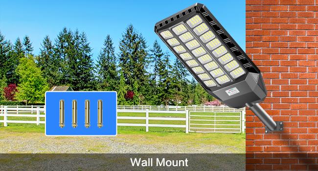 HYKOONT TW Matrix Series Solar Street Lights IP66 Waterproof Outdoor Lighting Dusk to Dawn with Motion Sensor & Remote Control for Parking Lots Patio Garden Lamp Installation TikTokShopBlackFriday