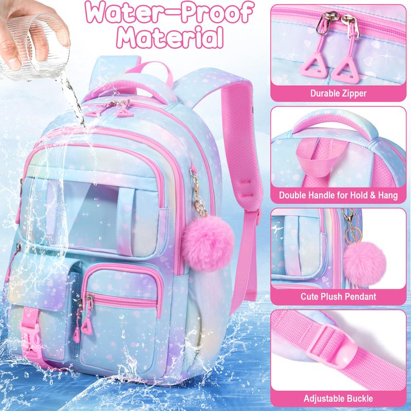 Product Introduction of Fimibuke Waterproof 3 PCS Backpack Set with Lunch Bag & Pencil Case – Lightweight School Bag Bookbag for Girls and Boys , Ideal for Elementary Middle High School Students dealsforyoudays 5