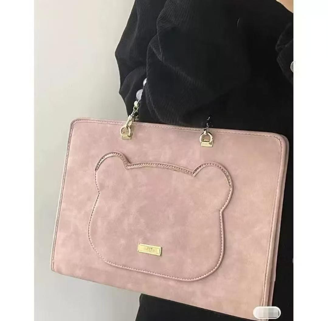 High-Value Laptop Bag Cute Computer Case Soft Shell Full Coverage, Stylish Notebook Protector for Women, Durable & Trendy Design