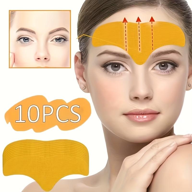 10pcs Forehead Patches! Collagen Forehead and Eye Patches - Hydrating Skincare, Moisturizing Eye Mask, Suitable for All Skin Types, Alcohol-Free. Contains Various Skin Care Ingredients