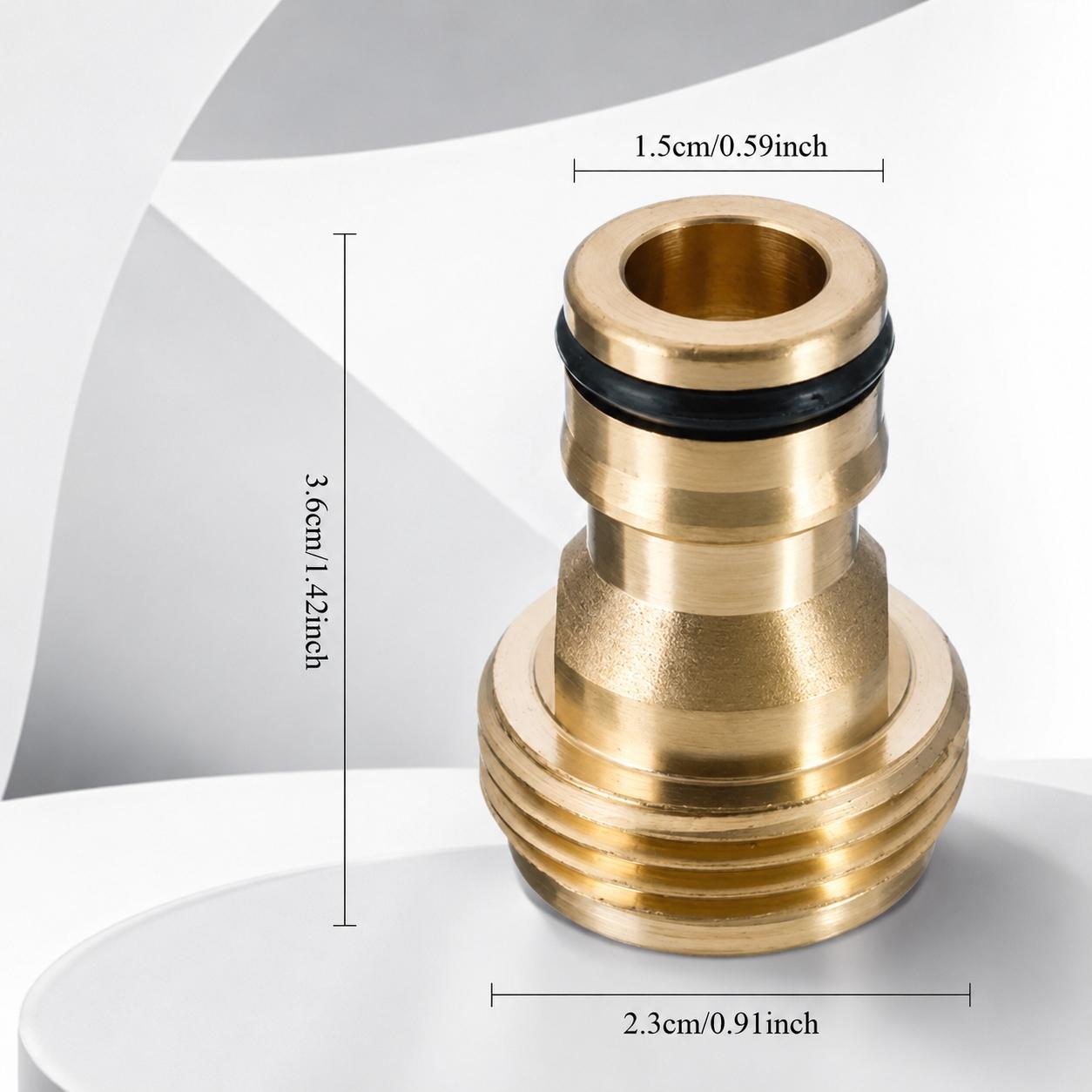 High-Efficiency Universal Water Pipe Connector Adapter - Leak-Proof Design for Safe Connection & Improved Water Flow, Easy DIY Repair & Installation, Must-Have Kitchen Bathroom Home Fitting, Eco-Friendly Durable Upgrade for Water Hygiene
