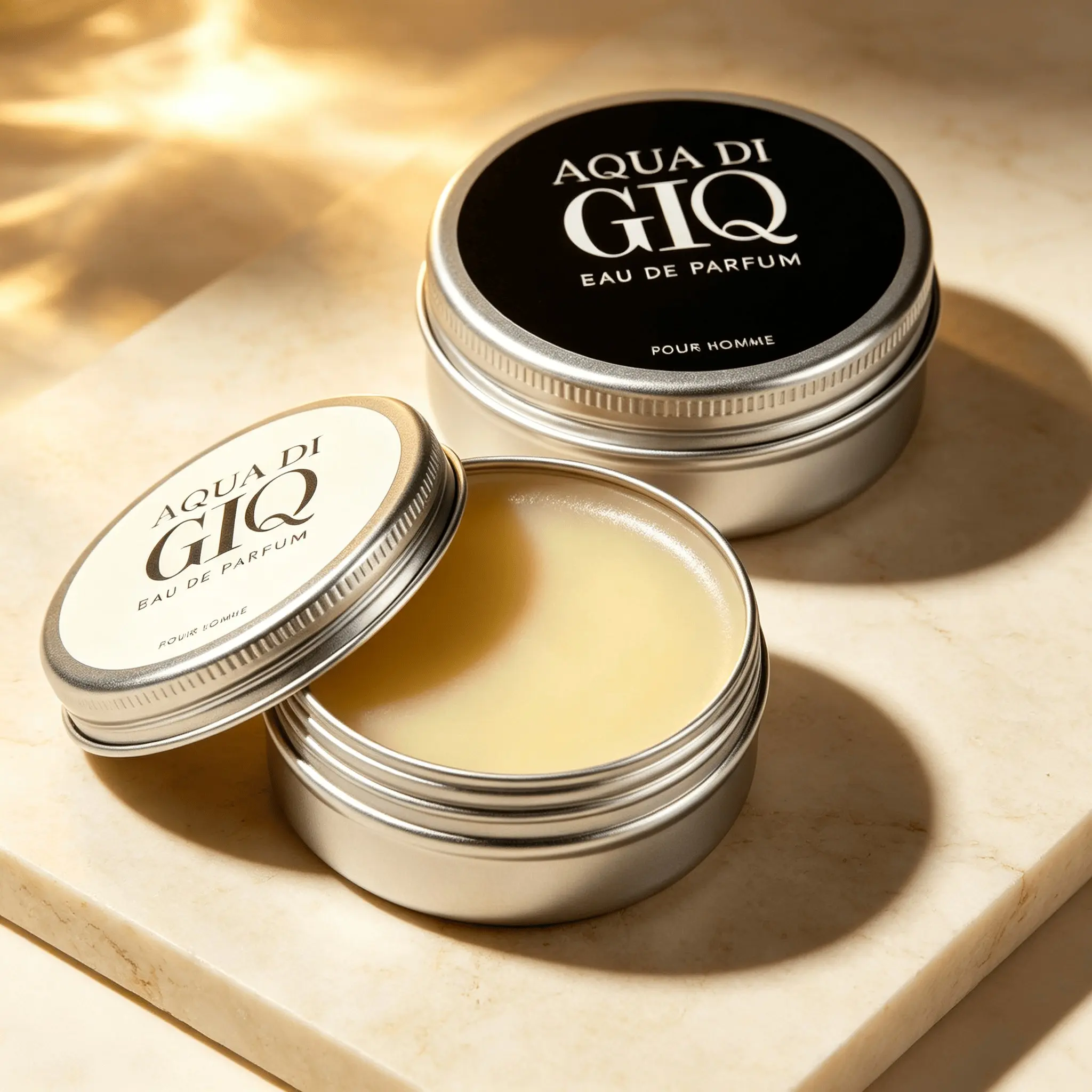 2-Pack Men's Solid Perfume Set, Long-Lasting Fragrance, Portable Solid Cologne, Alcohol-Free Business Gift Box, Essential Men's Aromas