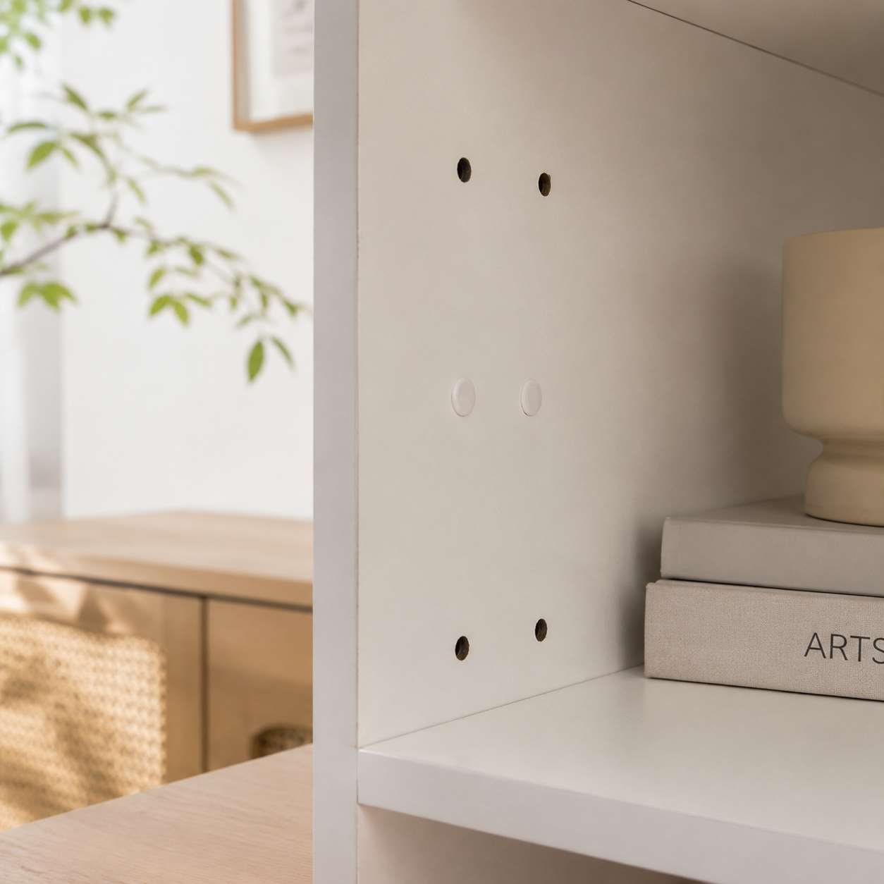 Furniture Shelf Hole Cover Plugs Cabinet Panel Hole Conceal Caps Wardrobe Board Hole Stopper