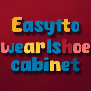 Easy to wear shoe cabinet