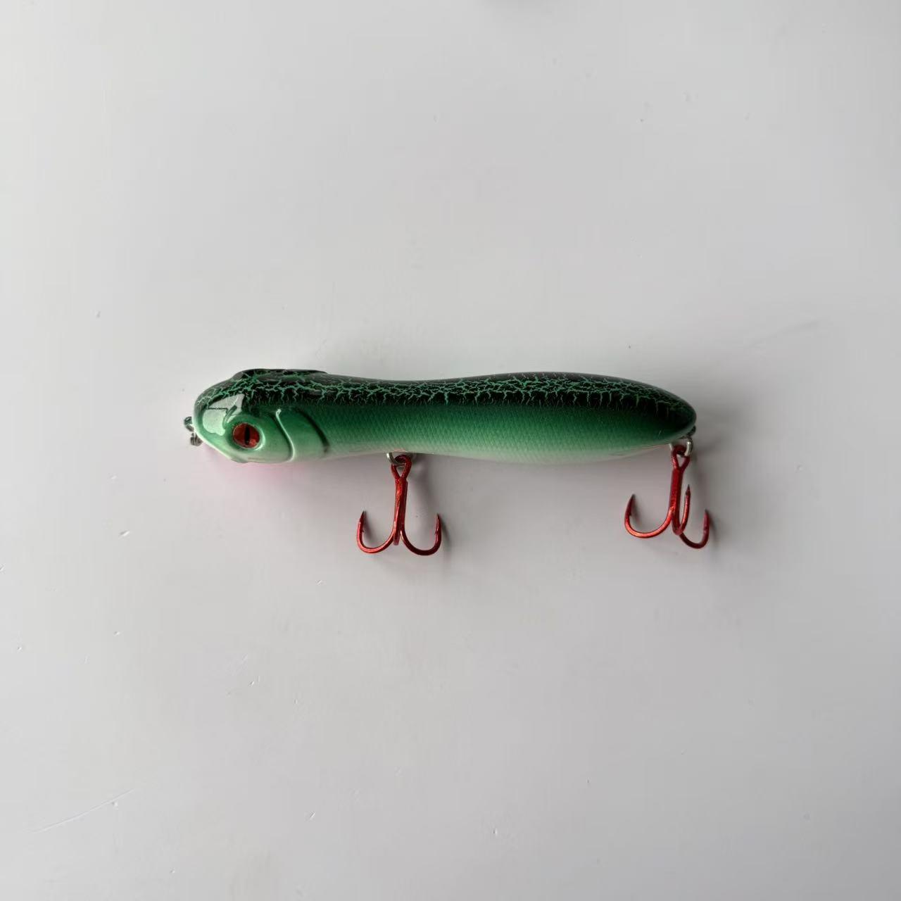 Large brand replica, popular, 1pcs, floating water snakehead pencil lure lure, water surface series word dog pout mouth catfish bait, suitable for freshwater and seawater fishing accessories, fishing gear and supplies