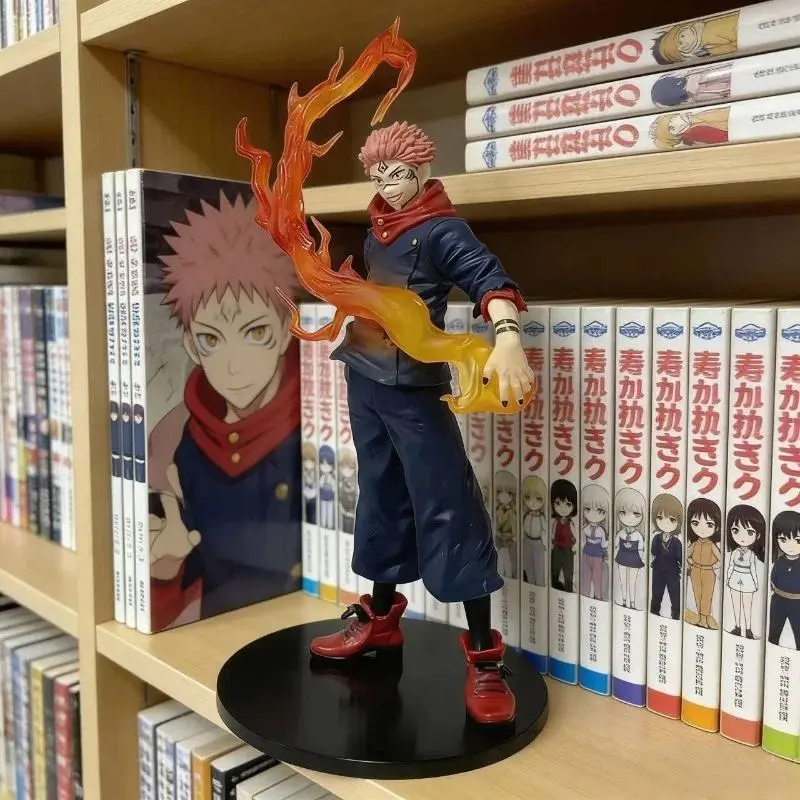 Anime 21cm Jujutsu Kaisen Figure Itadori Yuji  Action Figure Model PVC Doll Toy Surrounding Collection Desktop Accessories Gifts