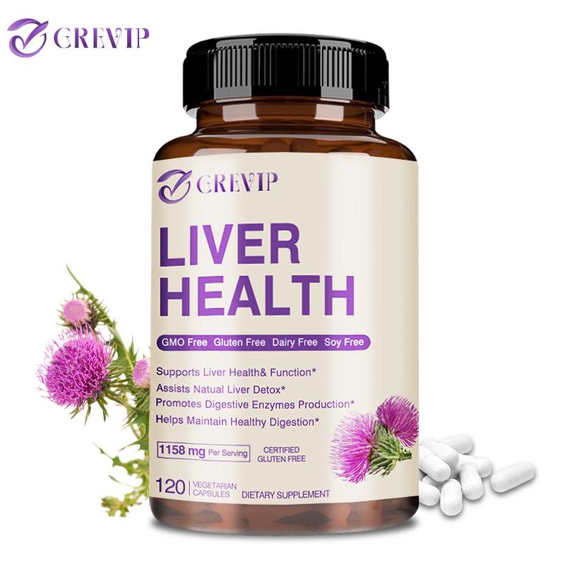 Liver Detox & Repair - Milk Thistle Extract Liver Health Formula for Liver Detox - Liver Capsules with Turmeric, Ginger, Dandelion, Zinc and More Liver Detox & Repair - Milk Thistle Extract Liver Health Formula for Liver Detox - Liver Capsules with Turmeric, Ginger, Dandelion, Zinc and More