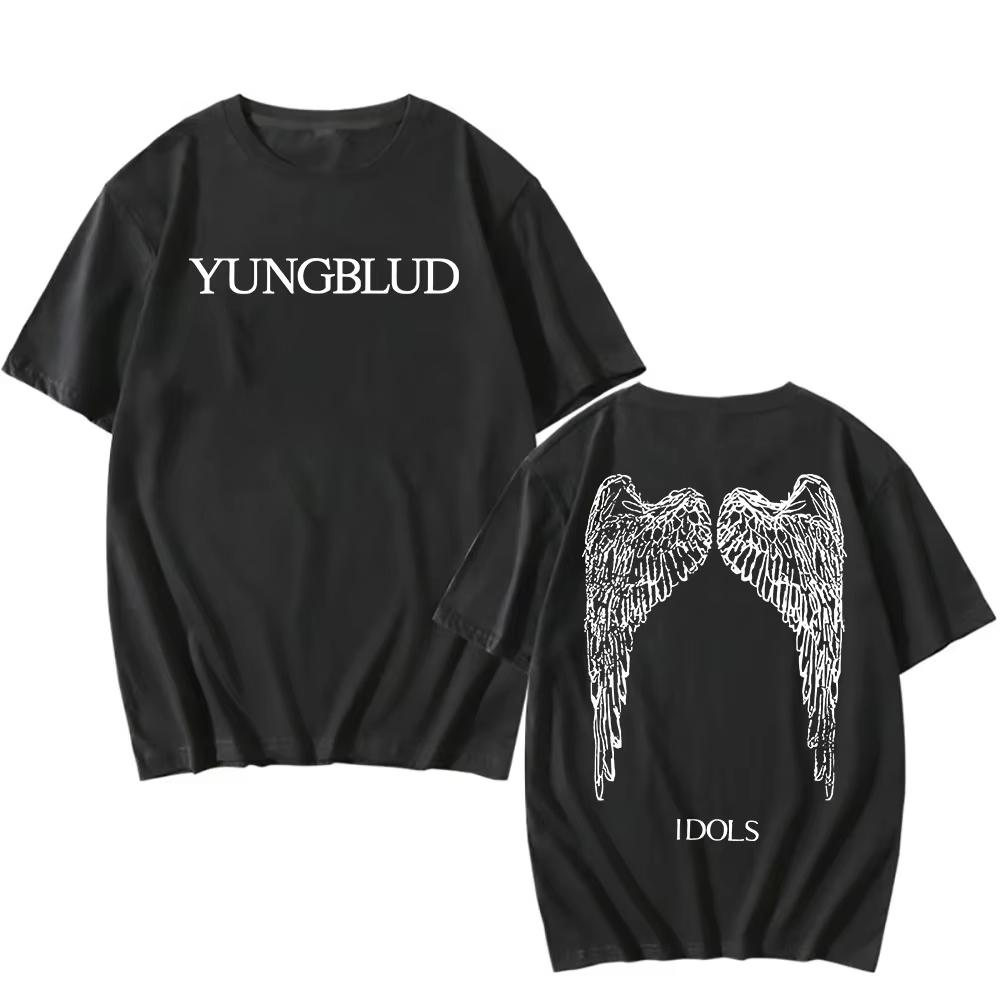 YUNGBLUD Idols Zoom T-Shirt Hip Hop Unisex Streetwear Singer