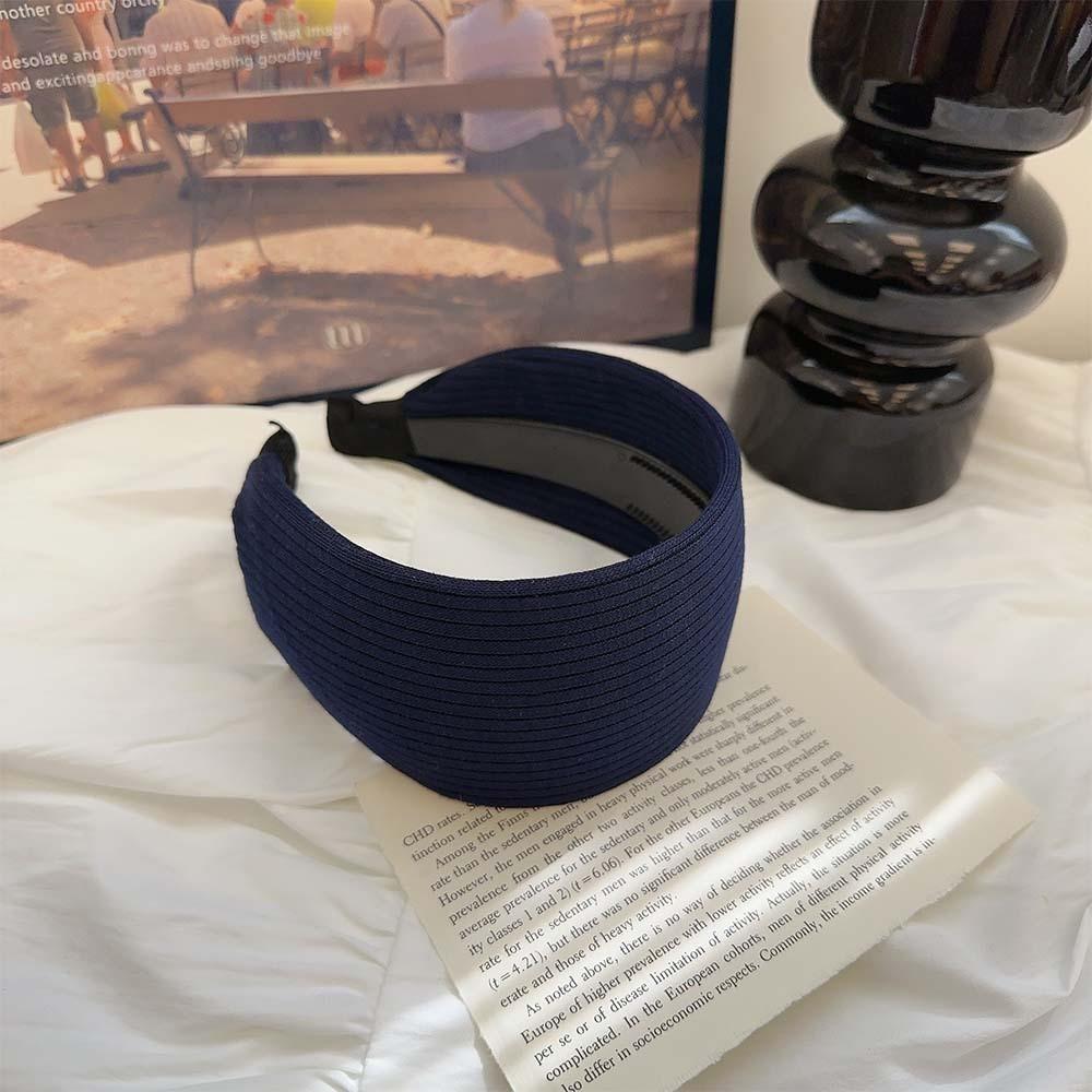 Wide Headband for High Forehead, Non-Slip Hair Accessory, Elegant Design, Perfect for Office and Dates, Women's Fashion Essential