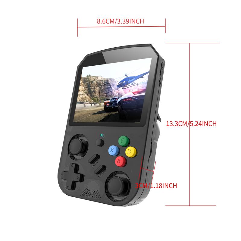 YLW ANS01A Handheld Game Console, 3.5 Inch IPS HD Screen Retro Game Console with 12000+ Classic Games, Portable Games Consoles