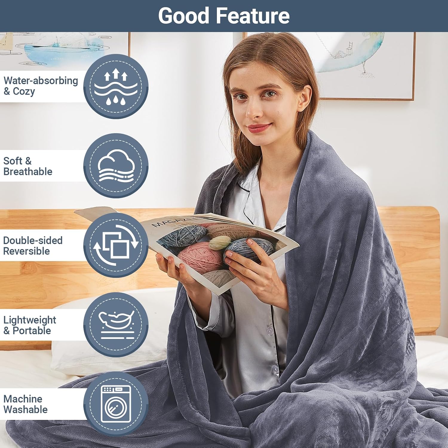 Grounding Blanket 50 * 60 inch Grounding Sheets , Grounding Mat for Improved Sleep, Relieving , Conductive Grounded Mats with Grounding Cord (Gray, 50 * 60 in) Grounding Blanket 50 * 60 inch Grounding Sheets , Grounding Mat for Improved Sleep, Relieving , Conductive Grounded Mats with Grounding Cord (Gray, 50 * 60 in)