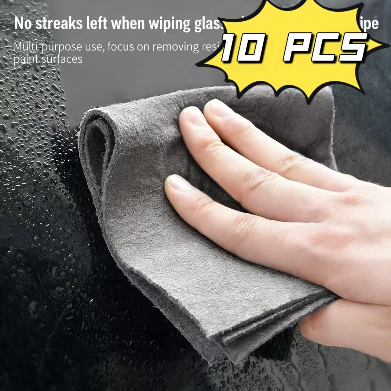 Magic Nano Cleaning Cloth, Streak-Free and Water Spot Free, Ideal for Glass and Mirrors, Bathroom, Bedroom, Living Room, Outdoor Use