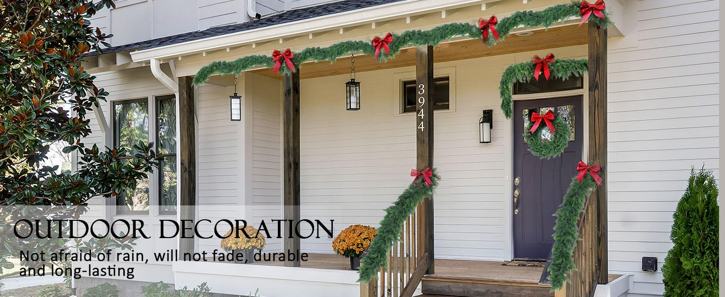 Cedar garland full product display