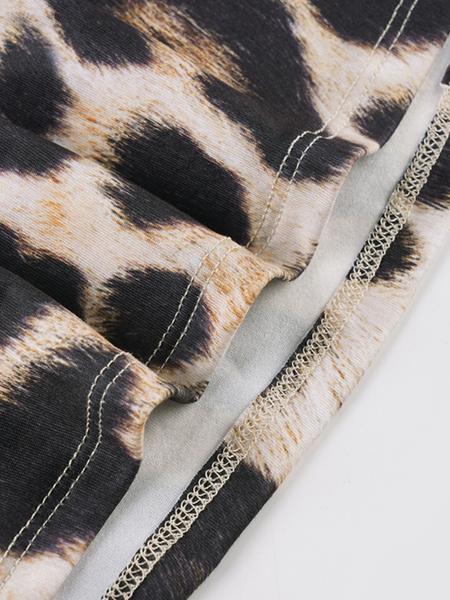 Lace Trim Leopard Print Spaghetti Strap Top & High Waist Shorts Set, Y2K Style Summer, Slim-Fit Women's Clothing