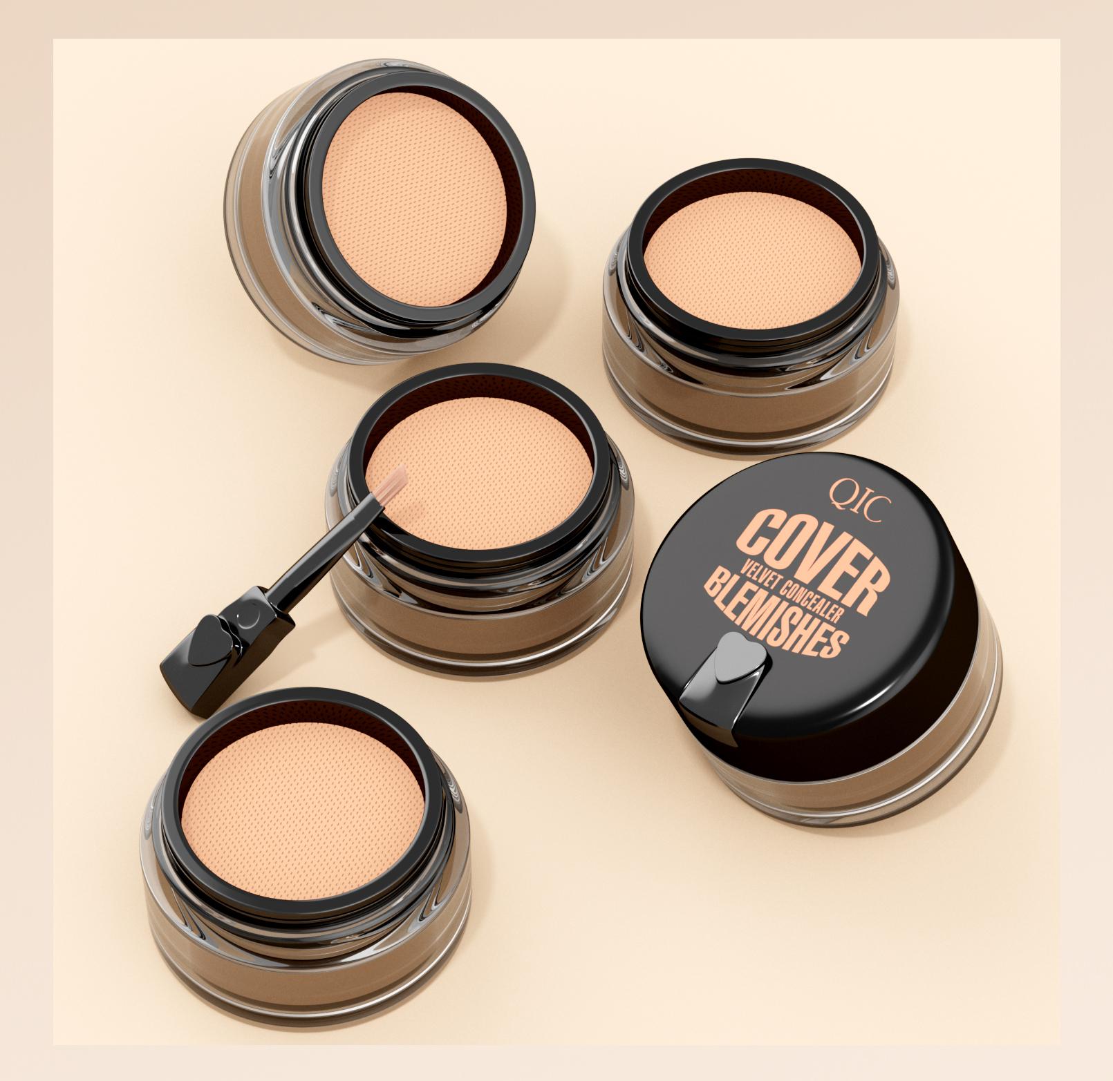 3-tone concealer, concealer, contouring concealer, facial concealer, dark circle concealer, blemish and acne scar concealer, high-coverage concealer, waterproof concealer, long-lasting concealer