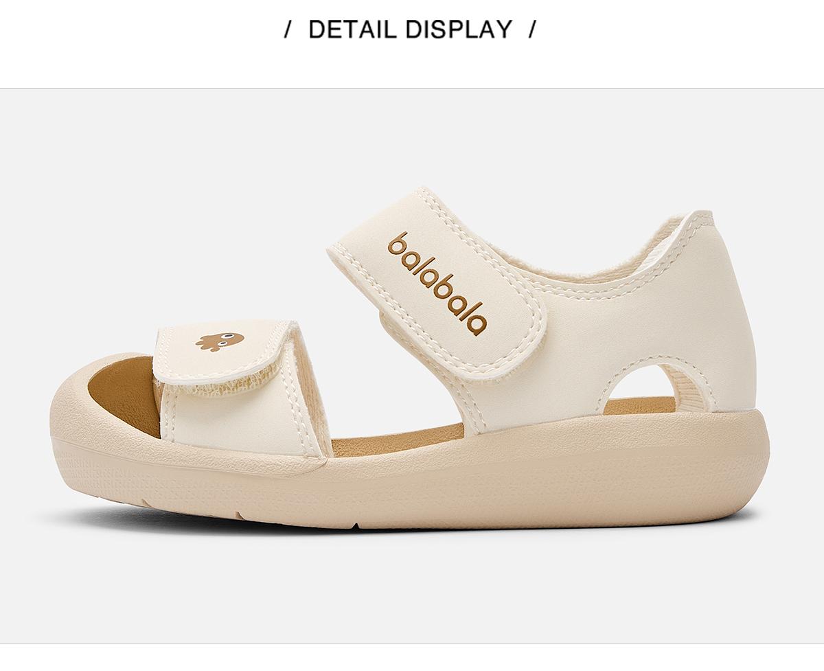 Balabala 2026 new children's shoes children's  sandals for boysand baby soft-soled summer girls' Toe Protection non-slip barefoot shoes