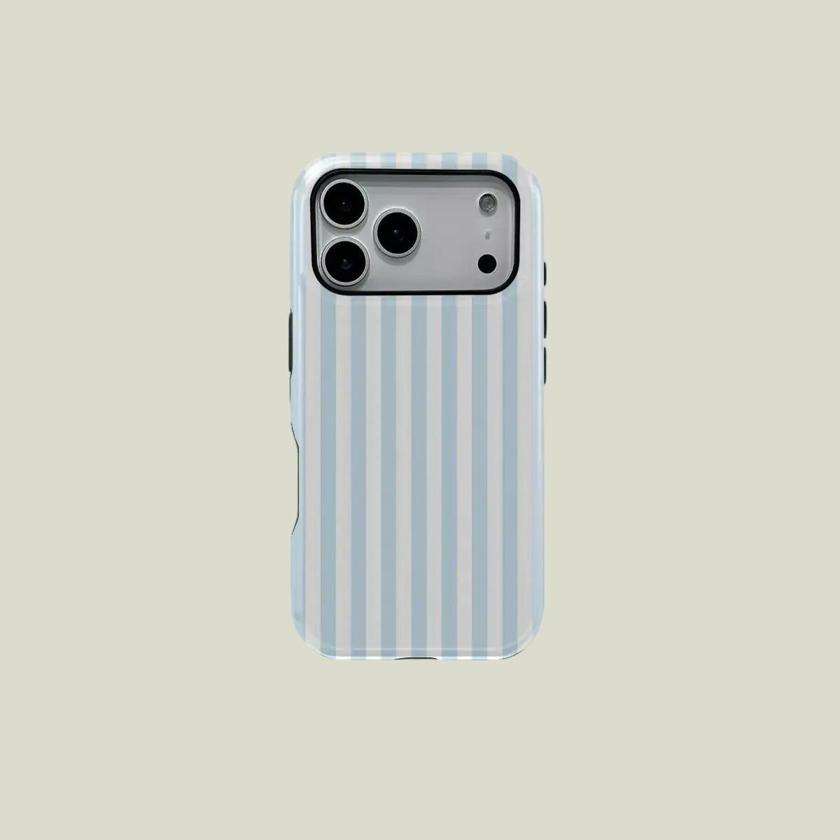 1PC Striped Print Phone Case For Summer, Rugged Shockproof 2in1 Protective Shell for iPhone 17 16 15 14 13 12 Pro Max, Samsung Galaxy S26 S25 S24 S23 Ultra Series Holiday Gift Minimalist Fashion Case Cover, Accessories, Multi-Model, One-Piece