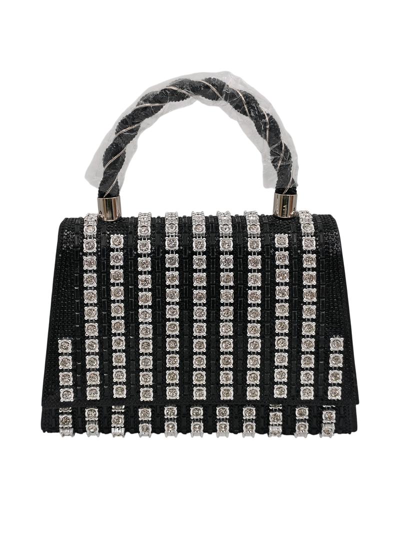Luxury Rhinestone Evening Bag for Women, Elegant Handbag, Fashionable Party Accessory, Perfect for Weddings, Birthdays, Carpet Events