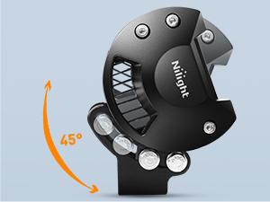 Nilight ZH009 LED Light Bar 2PCS 18W Spot Off Road Lights with 16AWG Wiring Harness Kit-2 Lead lightbars