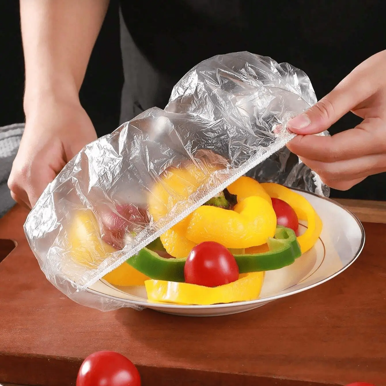 200 Pieces Food Packaging Film, Shower Head Cover, Multi-Functional Shrink Wrap Bag, Shoe Covers, Thick Kitchen Food Wrapper, Refrigerator Food Seal