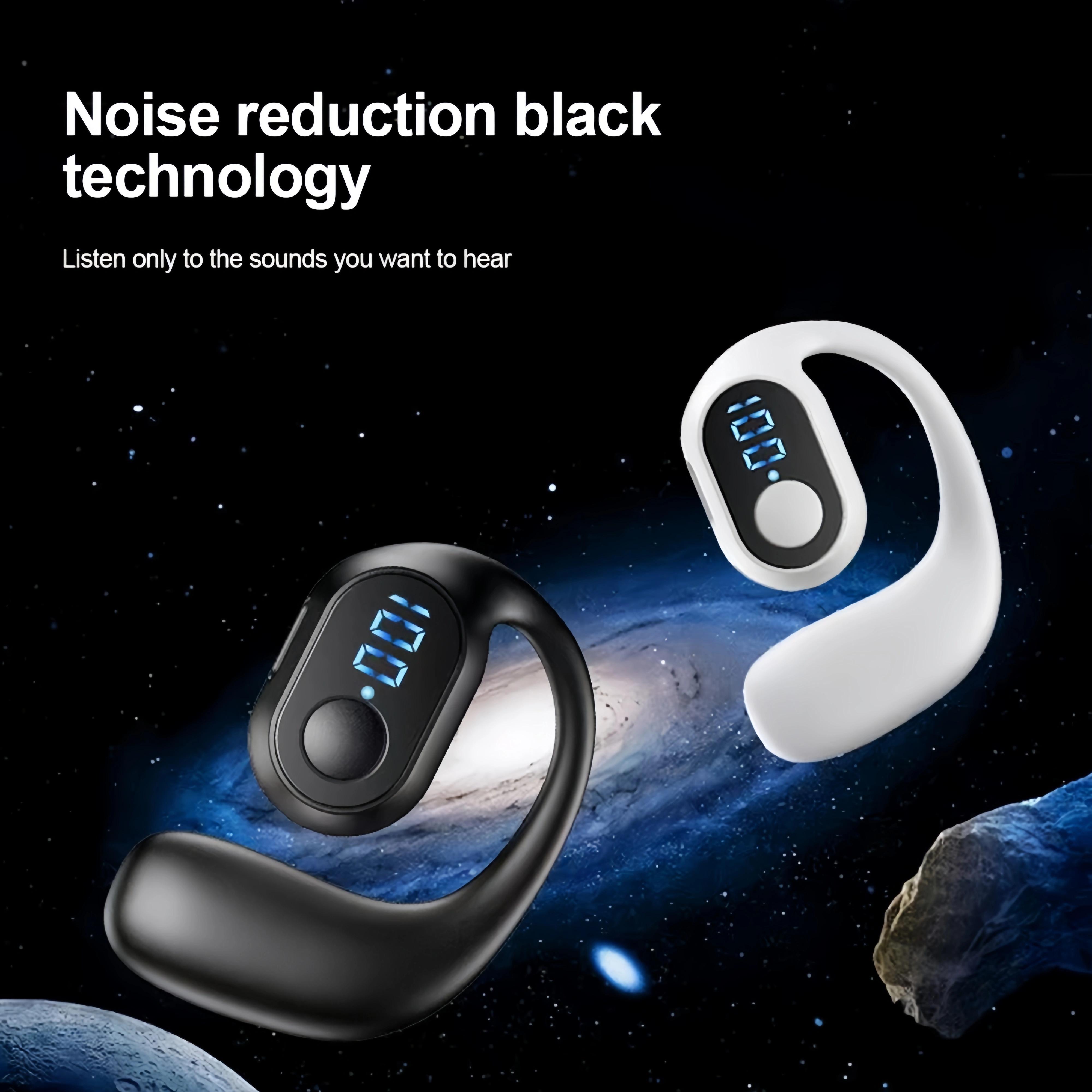 Q7 Wireless Bluetooth OWS Headphones, Air Conduction Ear-Hook Design, HiFi Sound & Noise Canceling, Sports Headset for Smart speaker phone water