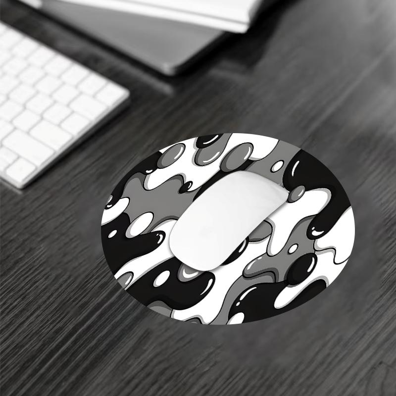 Abstract Pattern Mouse Pad, Rectangular Gaming Mouse Pad, Non-Slip Rubber Pad, Aesthetic Desktop Protective Pad for Laptop and Desktop Computer Gaming, Premium Multipurpose Mousepad, Gaming Accessory, Made for Gaming, Decoration