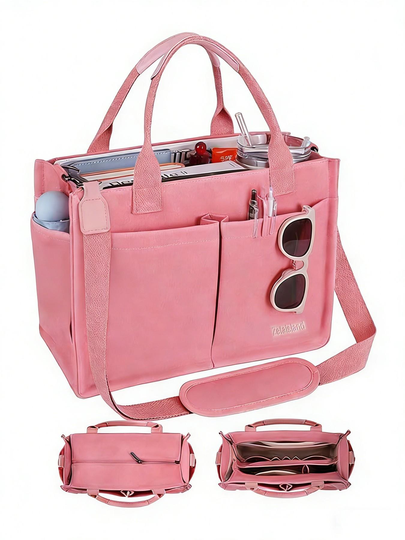 Personality classic  practical  casual and versatile one-shoulder commuter messenger bag, with many compartments for storage design, versatile commuter bag for daily students, suitable for shopping and traveling. Casual Messenger Bags