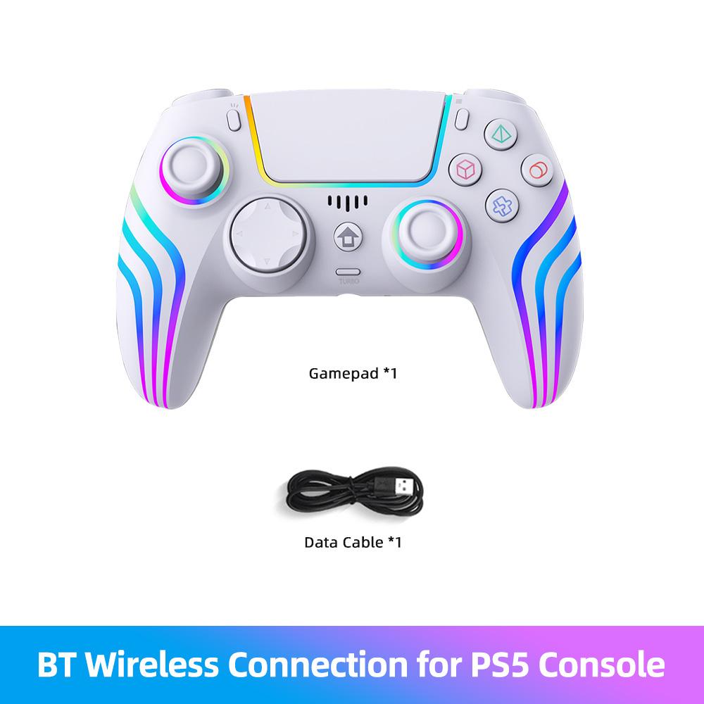 Bluetooth-compatible For Playstation 5 Wireless Controller for PS5/PS5 Slim/PS5 Pro with Turbo Dual Sense Macro Programming