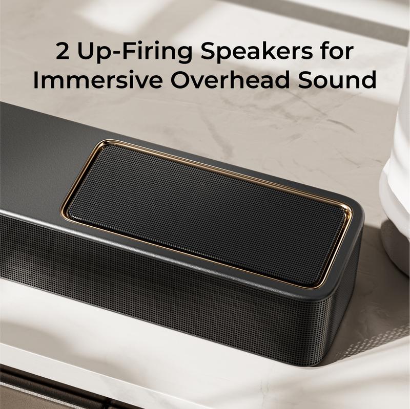 Limited Sale-ULTIMEA Skywave X40 5.1.2ch Wireless Surround Sound System for TV, Home Theater, Soundbar for Smart TV with Dolby Atmos, 530W Soundbar with Wireless Subwoofer, Strong Bass, 4KPassThrough, HDMI eARC, BT 5.4, App Control ,Speaker, BlackFriday