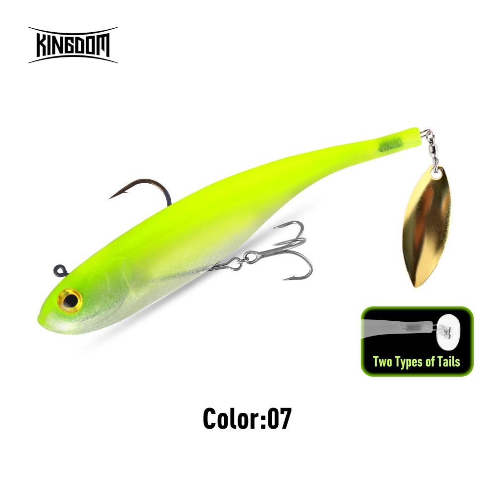 1pc Sinking Soft Bait with Replaceable Tail, Realistic Color Large Fishing Lure 47g/1.66oz 150mm/5.91in, Durable PVC Material Good Swimming Action Suitable For Bass, Trout, Pike For Fresh&Saltwater Fishing Fishing Lure Perfect Gift for Anglers