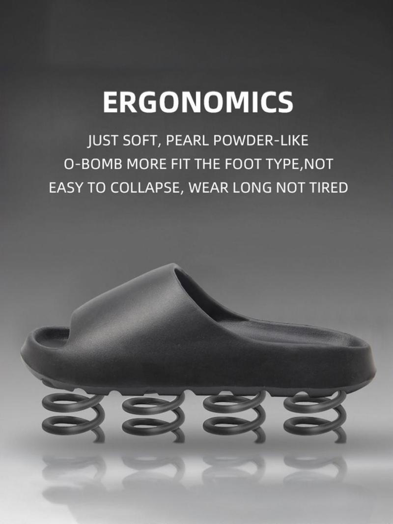 Men's Christmas Gift, Casual Outdoor Slippers, Non-Slip Eva Slides for All Seasons, Lightweight Comfort for Home & Leisure