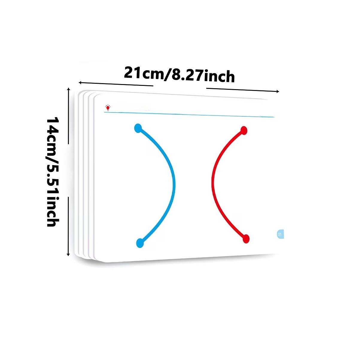 20 Piece Action Coordination Practice Set, Cardboard Material, No Batteries Required, Three Difficulty Levels, Ideal for Skill Development