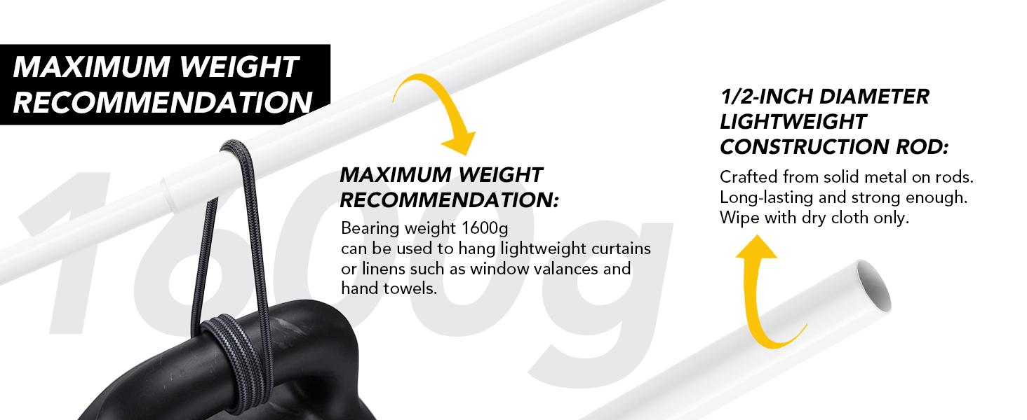 Deconovo Adjustable Magnetic Curtain Rod(No Drilling)- Lightweight Aluminum Construction Rod, Suitable For Installation on Doors, Window Casings, File Cabinets, And Appliances Such as Refrigerators, Dishwashers, Washers, And Dryers Deconovo Adjustable Magnetic Curtain Rod(No Drilling)- Lightweight Aluminum Construction Rod, Suitable For Installation on Doors, Window Casings, File Cabinets, And Appliances Such as Refrigerators, Dishwashers, Washers, And Dryers