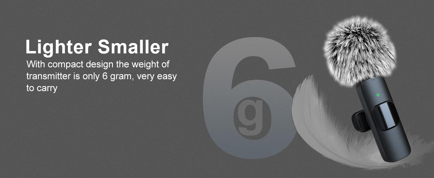 Tiktok,2 Pcs Professional Wireless Lavalier Lapel Microphone for IPhone, IPad - Cordless Omnidirectional Condenser Recording Mic for vlogging Interview Video Podcast Vlog,Smartphone Accessories Audio Wireless Lavalier Receiver live  streaming