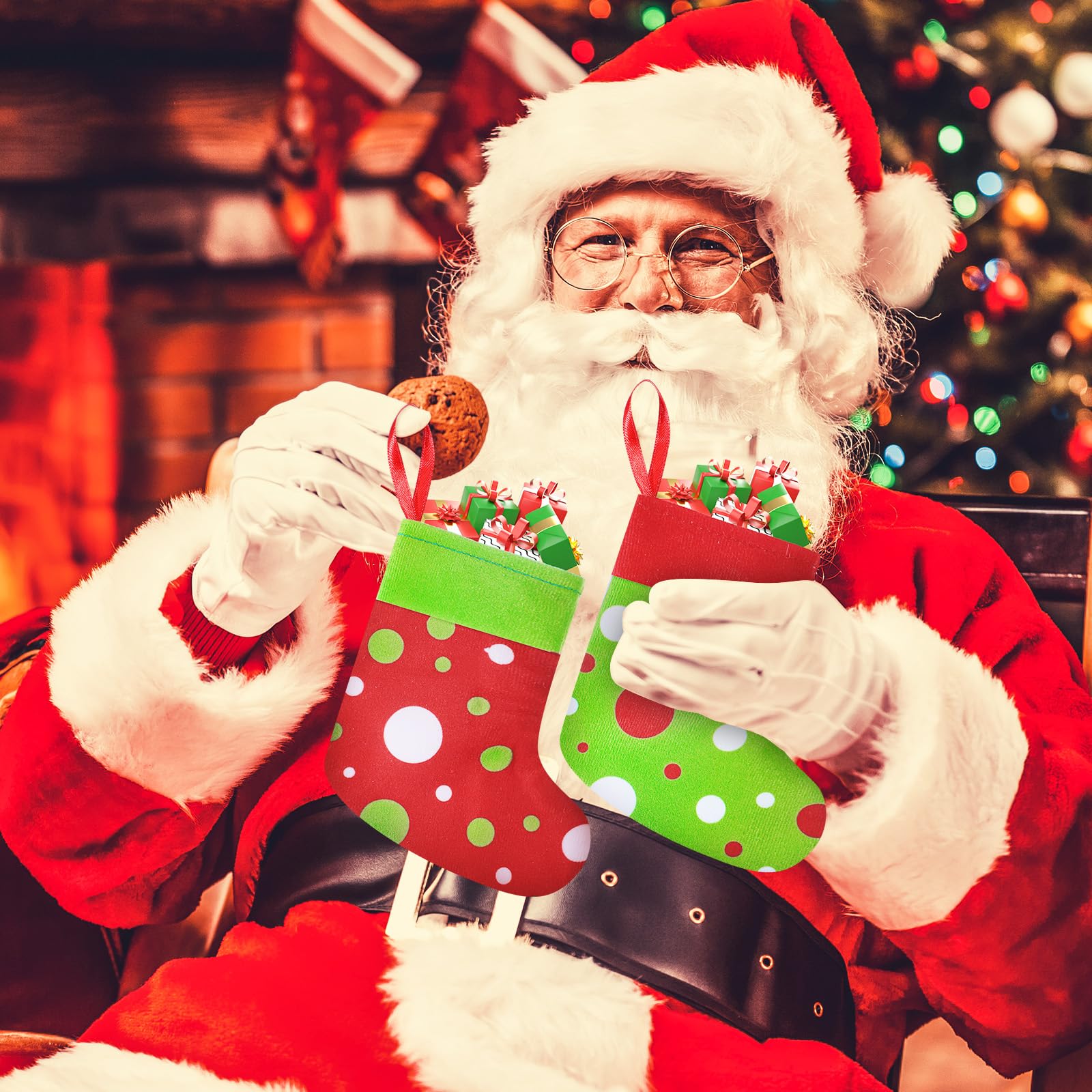 Christmas Clearance Sale Christmas Stockings 24/4 Pcs Cute Large Capacity Funny Green Furry Christmas Decor Mini Dot Xmas Stockings Candy Bag Green Christmas Monster Decoration Home Door Wall Fireplace Stocking Stuffer Burr Basket Christmas Gifts Christmas Clearance Sale Christmas Stockings 24/4 Pcs Cute Large Capacity Funny Green Furry Christmas Decor Mini Dot Xmas Stockings Candy Bag Green Christmas Monster Decoration Home Door Wall Fireplace Stocking Stuffer Burr Basket Christmas Gifts