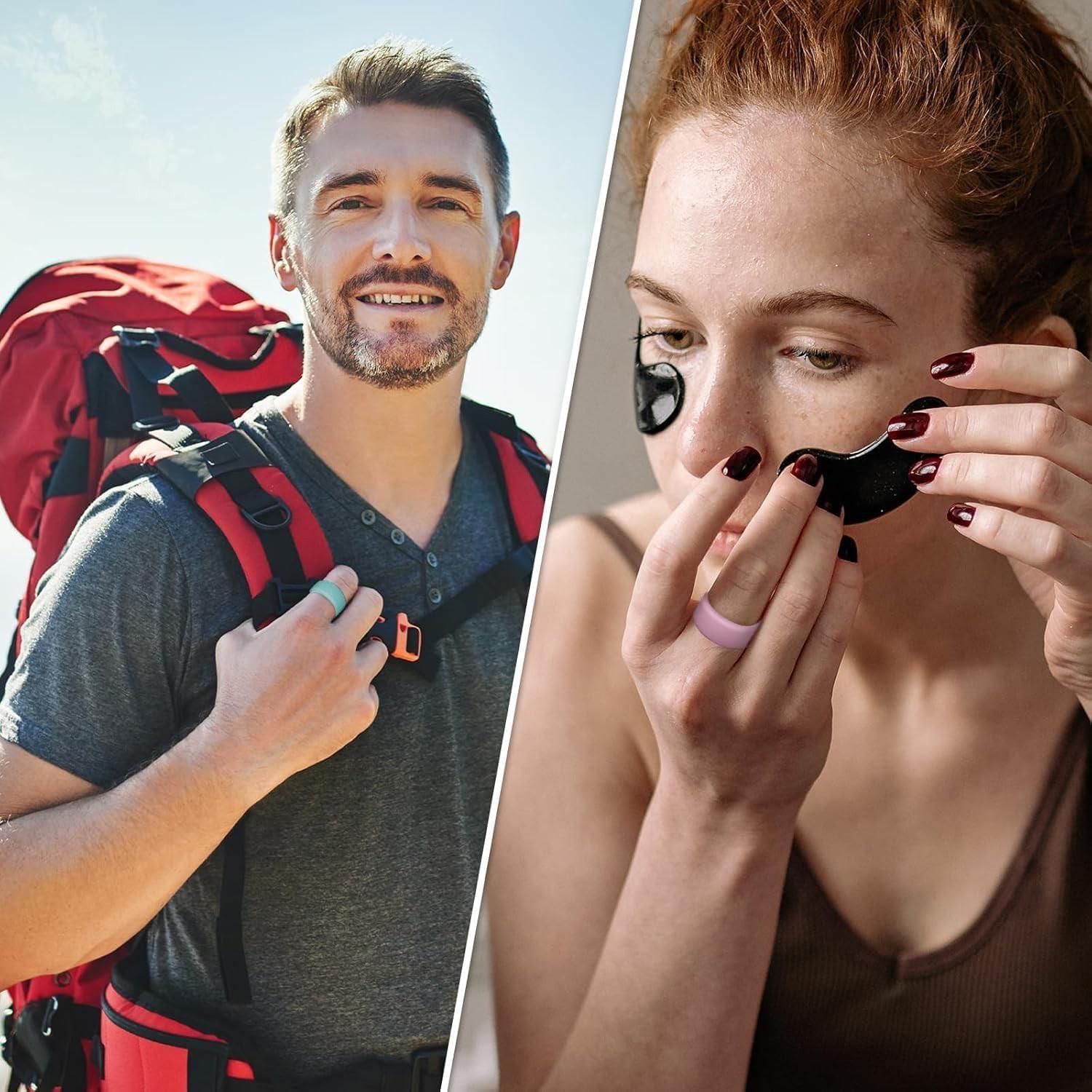 10-Pack Oura Ring Protective Cases, Compatible with Oura Ring Gen 4/ceramic, Gen 3/galaxy Ring, Scratch-Resistant Silicone, Unisex, Fitness Friendly