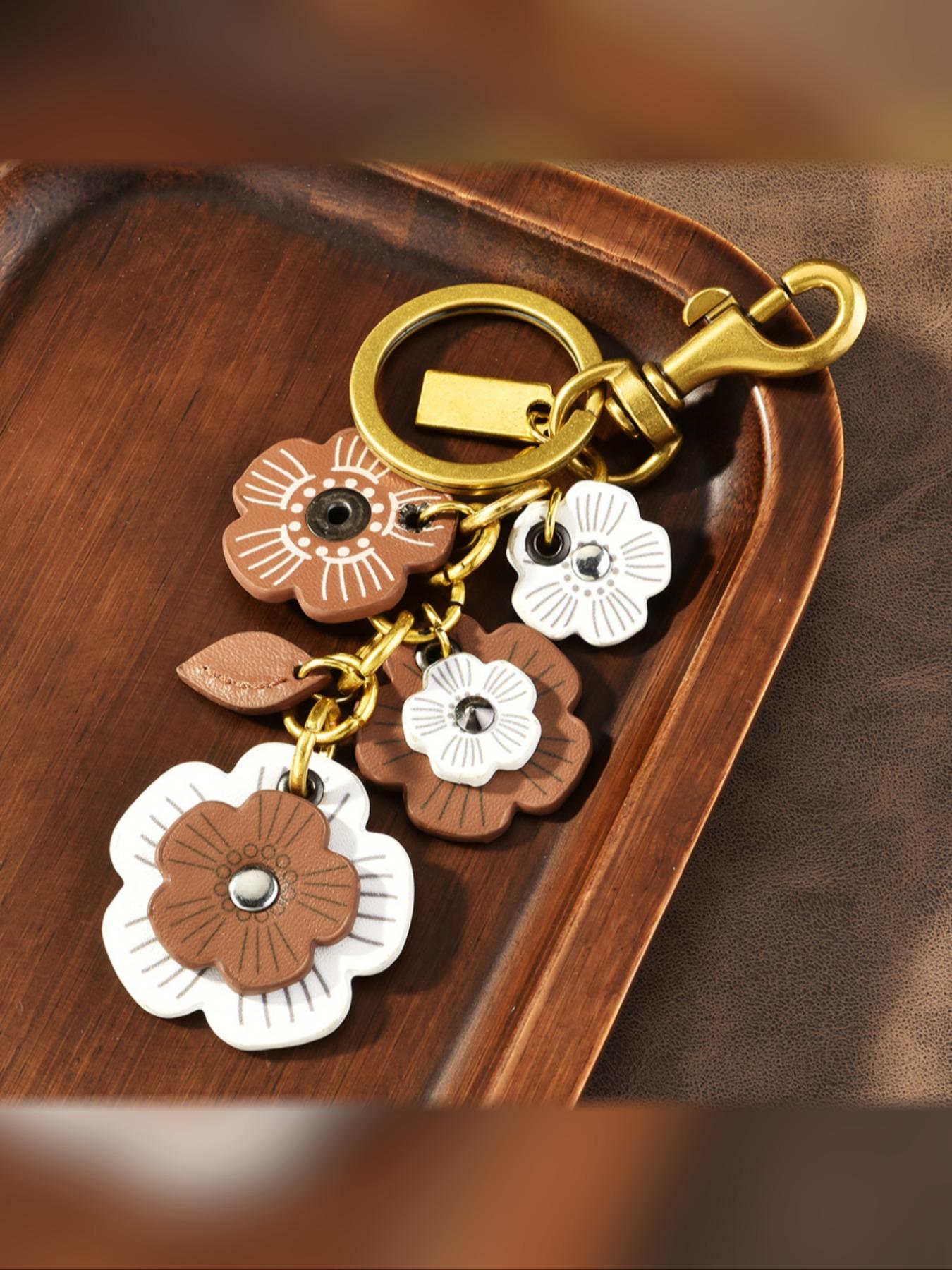 New Zeus Bag Extension Chain, Shoulder Bag Extender Flower Chains Accessory Keychain, Charms For Bags, Casual Style All Seasons