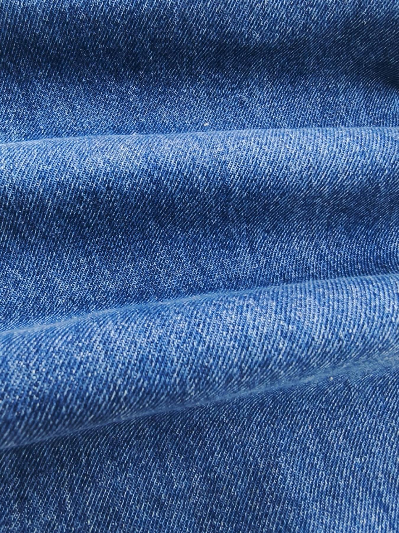 OBLue Jeans Retro High Waist Straight Leg Jeans for Women, Loose Fit with Rolled Hem for Slim Look and Style, High Waisted Denim