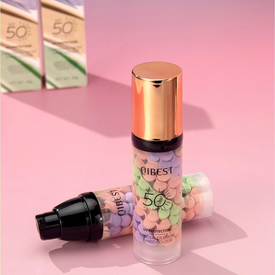 3 in 1 Color Correcting Serum and Sunscreen SPF 50 Pa+++, Moisturizing Formula for Radiant Skin, Oil Control Hydrating and Even Skin Tone, Facial, Hydrate