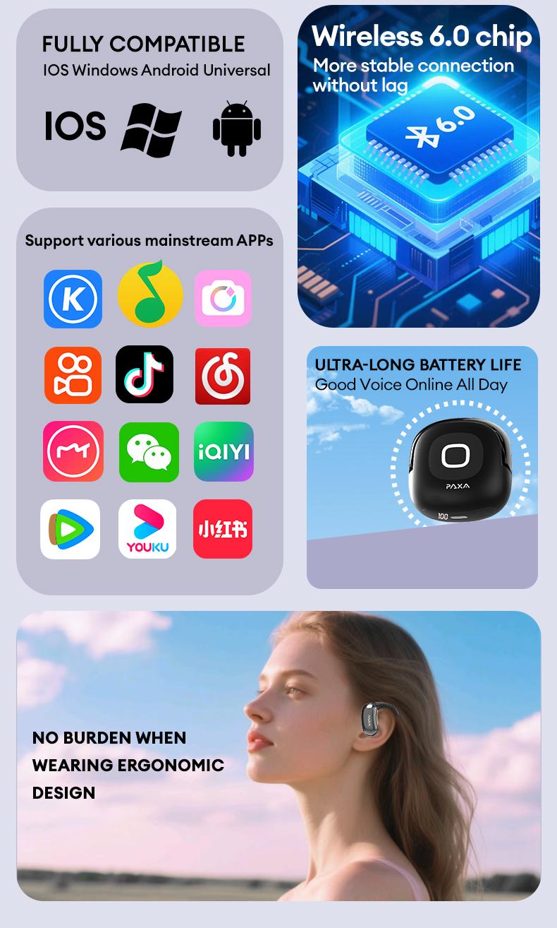 T7 TWS Bluetooth Remote Control Earbuds for Short Videos Viewing & Camera Remote HIFI Stereo Audio Headphones Compatible with Various System Electronic Headset